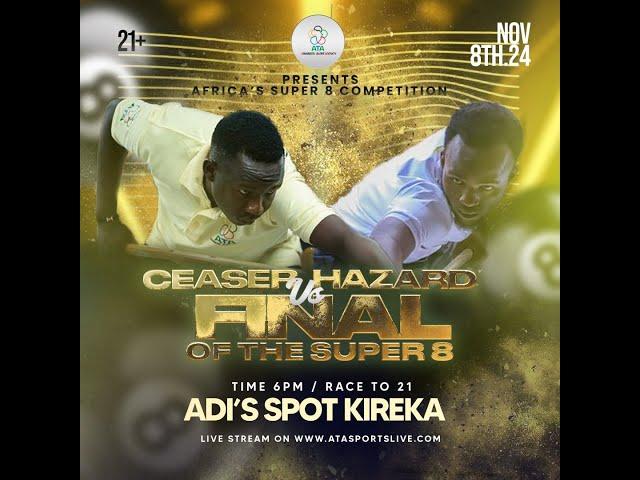 CEASER VS HAZARD LIVE. FINALDAY  SUPER 8 COMPETITON 8.NOV.24