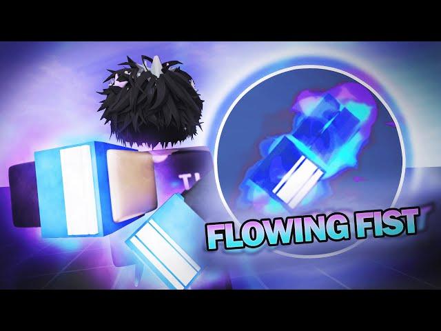 #1 Blade Ball Player Uses The New FLOWING FISTS .. (25,000 Robux)