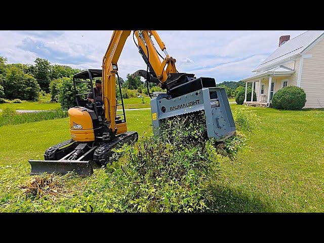 This Attachment Makes Things Disappear! Flail Mulcher
