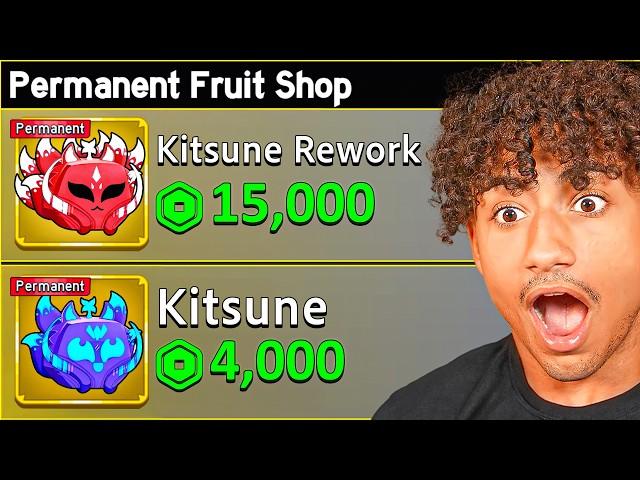 Blox Fruits KITSUNE REWORK!!