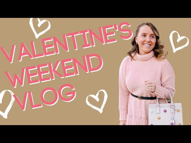 Valentine's Weekend: Flat Tire, Fancy Dinner + Sister Sleepover Vlog | Alena Votchits