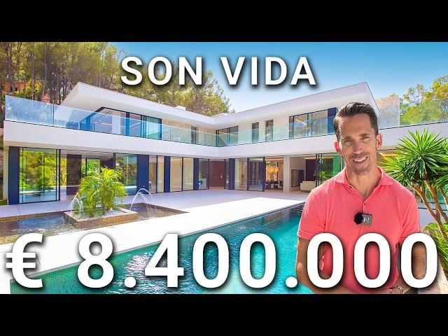 Tour durch Villa der Superlative in bester Lage Son Vida Mallorca