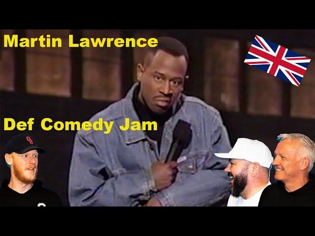Martin Lawrence - Def Comedy Jam REACTION!! | OFFICE BLOKES REACT!!