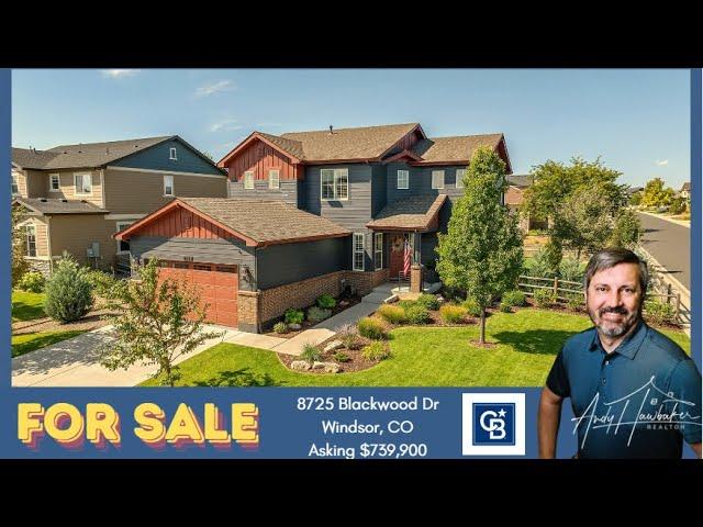 Home For Sale in Windsor Colorado