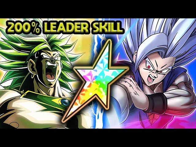 100% LR GOHAN BEAST + TEQ LR LSSJ BROLY ROTATION! Dragon Ball Z Dokkan Battle