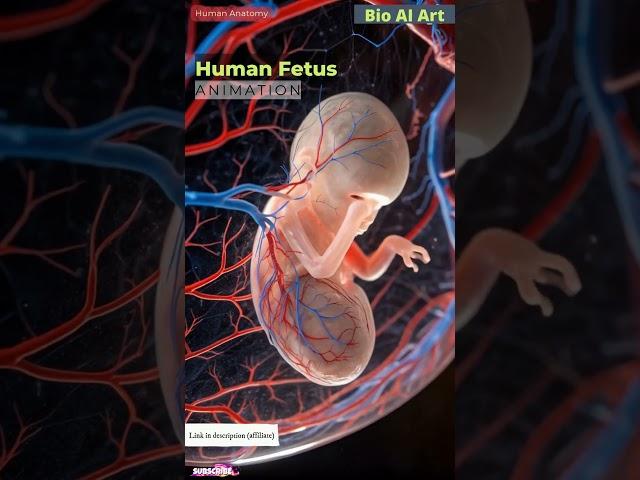 Human Fetus Animate | Human Anatomy | Bio AI Art | 06