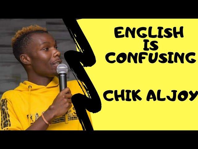 ENGLISH IS CONFUSING! TSWANA IS EASY| CHIK ALJOY |BEST UPCOMING SOUTH AFRICAN COMEDIAN FROM ZIMBABWE