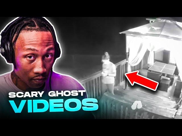 10 SCARY Ghost Videos That WILL Give You The CREEPS ! [ Nukes Top 5 ] (REACTION!!!)