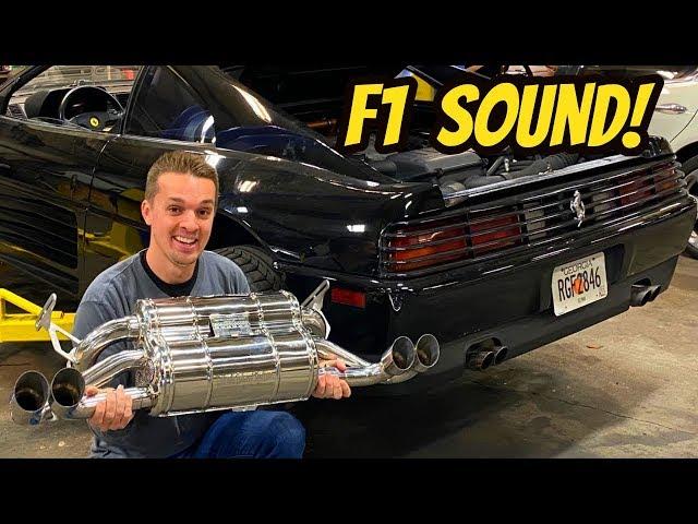 The Cheapest Ferrari 348 Gets the Most Expensive Exhaust: CAPRISTO F1 SOUND!