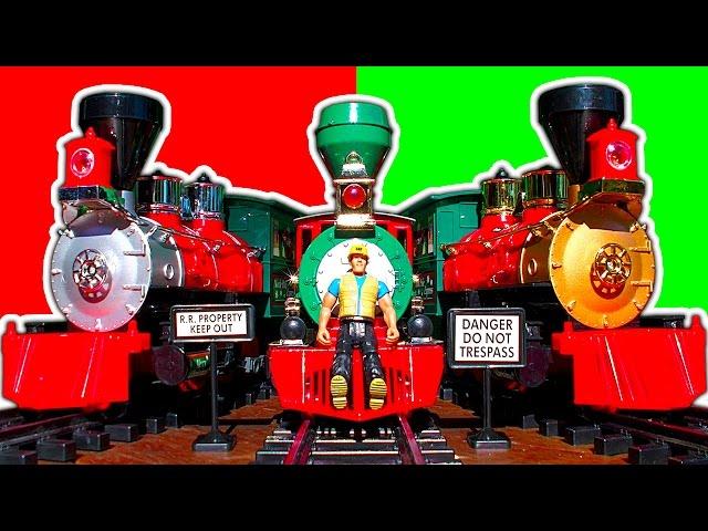 G Scale Christmas Trains Review 2014 & How To Make An Awesome Cheap Christmas Train