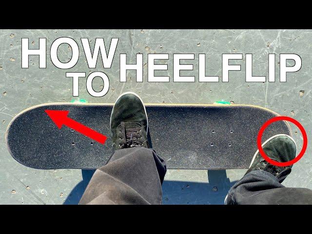 HOW TO HEELFLIP