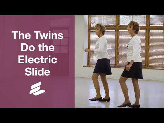 Dancing: The Twins do the Electric Slide