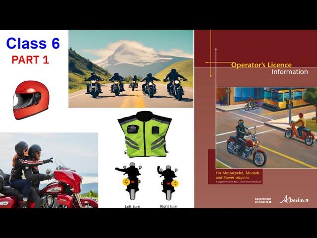 Motorcycle (Bike) Class 6  knowledge test part 1