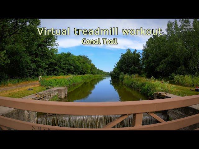 Ultimate Virtual Running Adventure with Riverside Trail Running in 4K - Perfect Treadmill Workout!