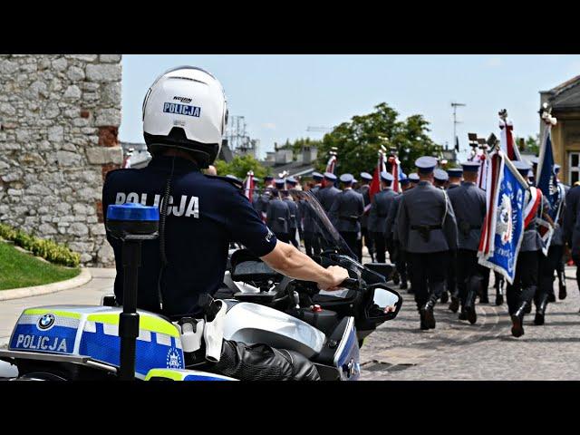 Police Day celebrations in Krakow Poland (Małopolskie obchody Święta Policji)