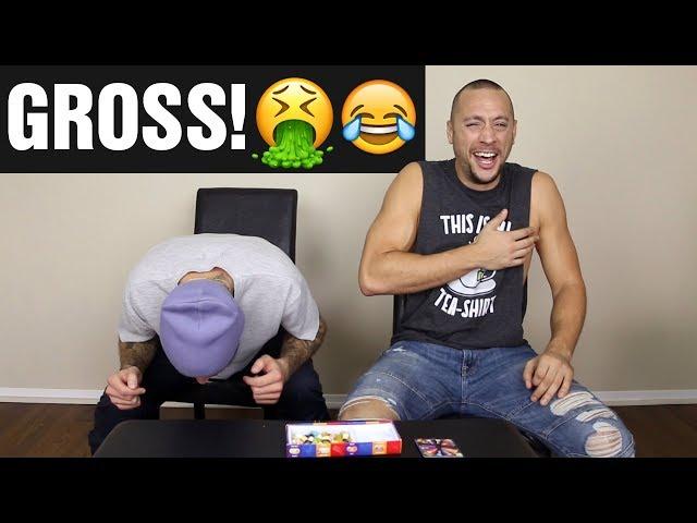 Jelly Bean Challenge! (SO GROSS) | The Pun Guys