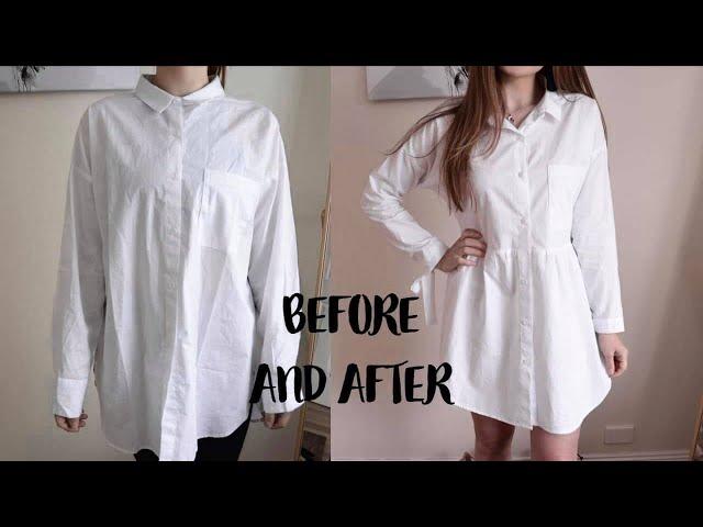 Super Easy Shirt Refashion, Recycle