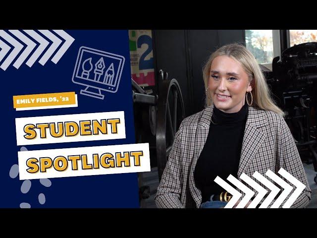 Kent State Student Spotlight | Emily Fields, '22 | Visual Communication Design