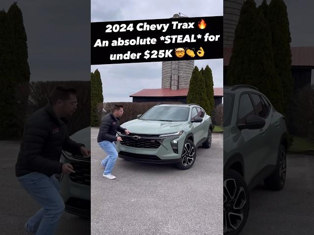 Five Reasons the 2024 Chevy Trax is a Bargain for *Under* $25,000!