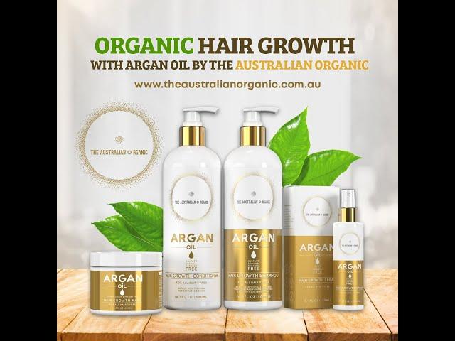 Organic Hair Growth with Argan Oil by The Australian Organic Hair Care