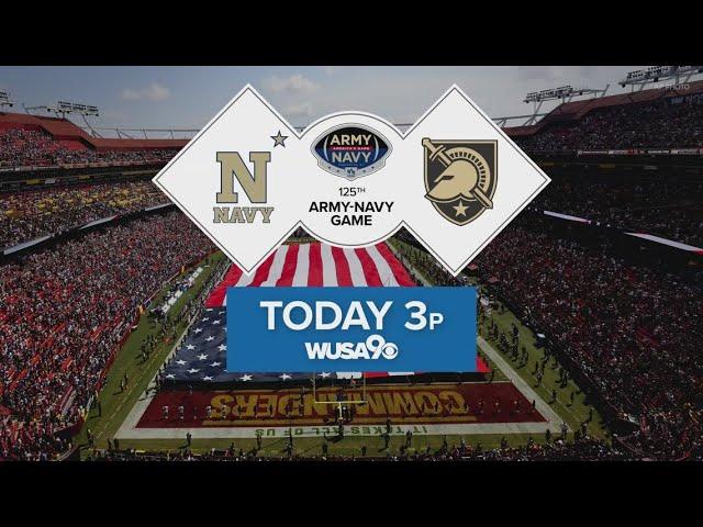 125th Army-Navy Game today on WUSA9