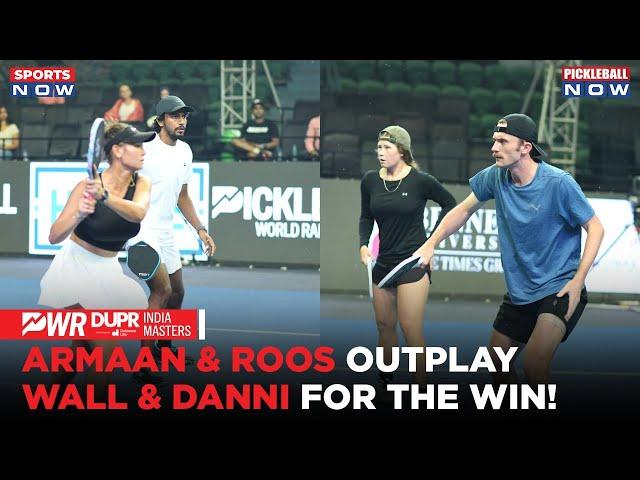 PWR DUPR India Masters 2024: Champions! Armaan and Roos defeat Wall and Danni!