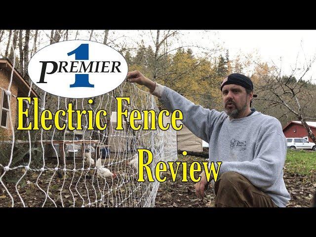 Premier 1 Electric Fence Review - Setting up the Net -  Part 1