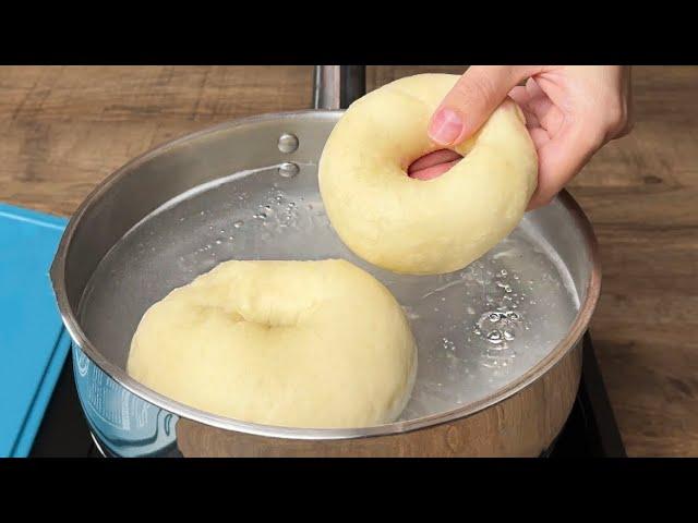 New trick: drop the dough into boiling water! A dessert that will surprise you!