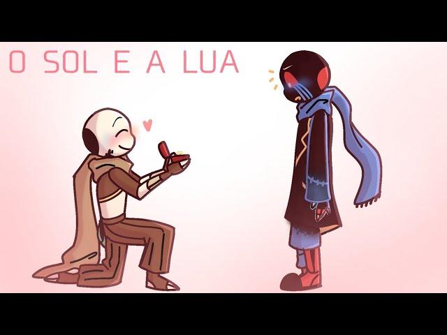 O Sol e a Lua [Underverse] Errorink Animatic //-Luvstty-