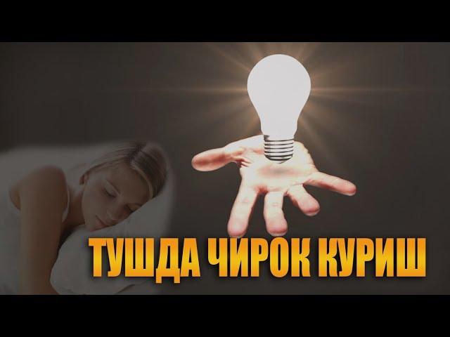 Туш табири - Тушда чирок куриш