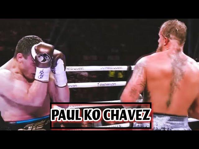 Jake Paul vs Julio Cesar Chavez Jr Full Fight