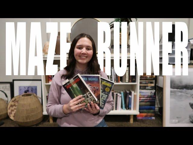 Reading The Maze Runner Trilogy for the First Time