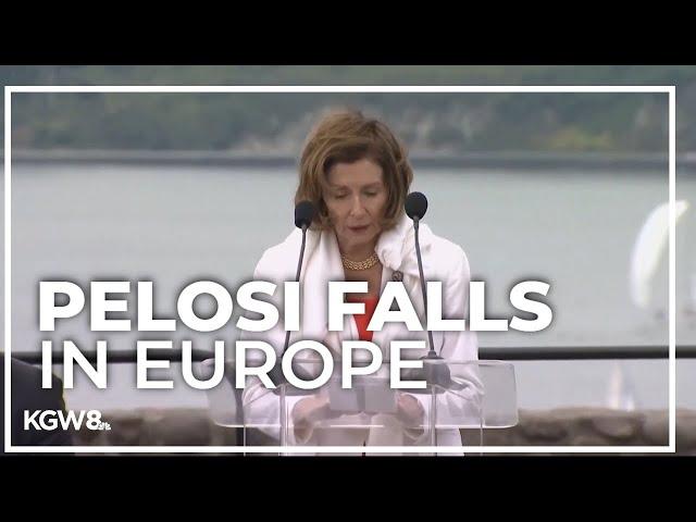 Nancy Pelosi hospitalized after injury in Luxembourg