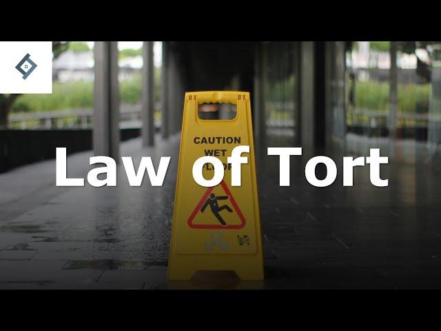 Introduction to the Law of Tort