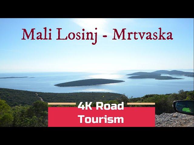 Driving in Croatia from Mali Losinj to Mrtvaska (ferry to Ilovik)