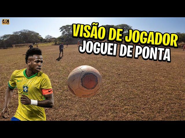 VISÃO DE UM JOGADOR DE FUTEBOL, FIZ UM GOLAÇO JOGANDO DE PONTA ESQUERDO IGUAL O VINICIUS JR.