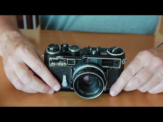 Amazing Nikon Camera, Original Black Paint SP