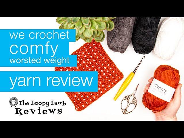 We Crochet Comfy Worsted Yarn Review