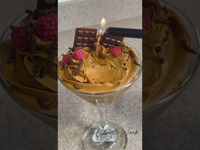 CHOCOLATE MOUSSE MARTINI CANDLE