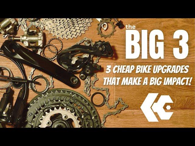 BIG 3 UPGRADES - The best Walmart bike upgrades might be cheaper and easier than you think!