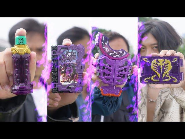 FOREVER PURPLE KAMEN RIDER BATTLE ROYALE DESIRE GRAND PRIX !!!