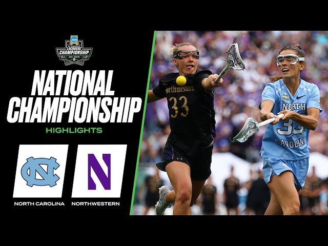 North Carolina vs. Northwestern: 2025 NCAA women's lacrosse championship highlights