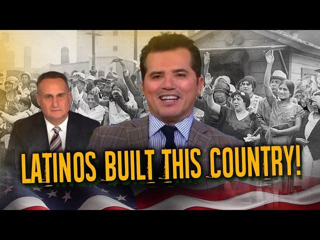 John Leguizamo Takes Credit From Black People By Saying Latinos Built America