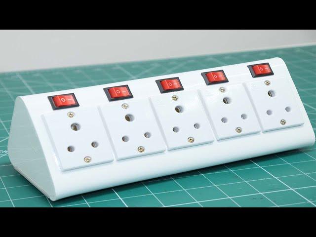 How To Make an Amazing Extension Board for Your Desk | DIY Power Strip Tutorial