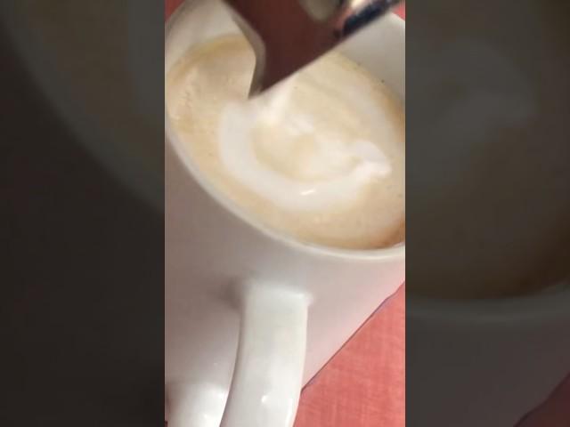 Clips from my first flat white attempt