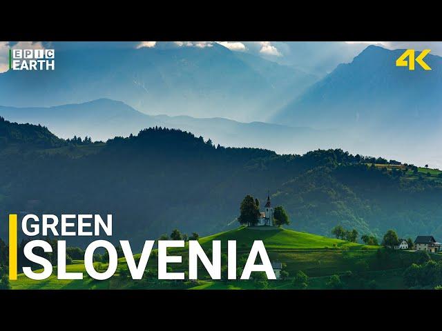 Slovenia 4K | Discover Emerald Lakes, Forest Trails & Alpine Calm!