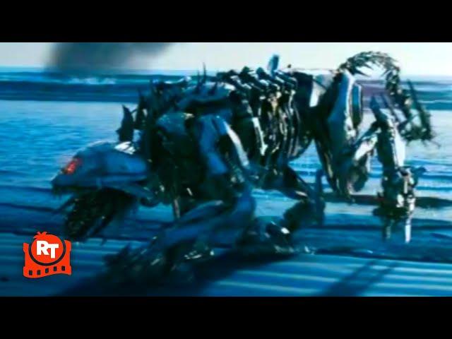 Transformers: Revenge of the Fallen (2009) - Ravage Attacks Scene | Movieclips