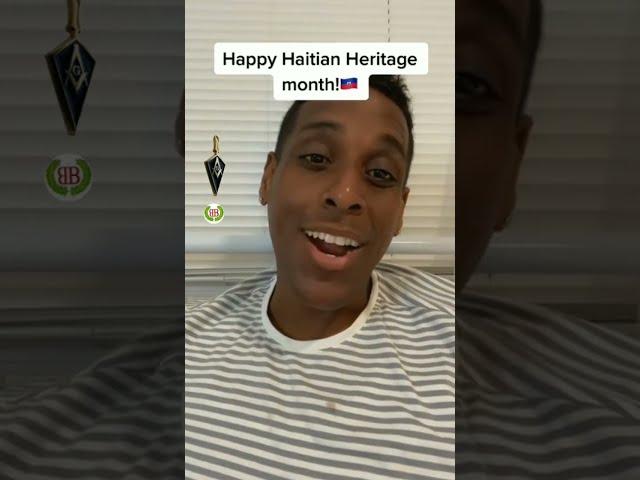  Mikaben était fier d'être haitien | HAPPY HAITIAN HÉRITAGE