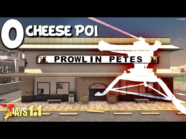 An Easy NO CHEESE POI Horde Base – 7 Days to Die 1.1