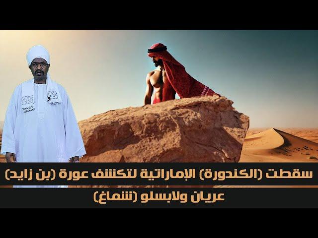 سقطت (الكندورة) الإماراتية لتكشف عورة (بن زايد) .. عريان ولابسلو (شماغ)